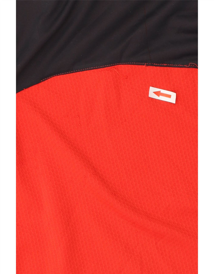 Tricou grafic Puma pentru bărbați Top mic roșu Colorblock