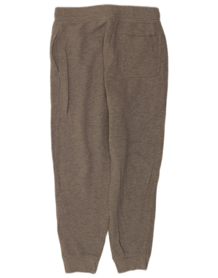 Pantaloni de trening pentru bărbați Zara Pantaloni de jogging din bumbac cu pete gri mediu