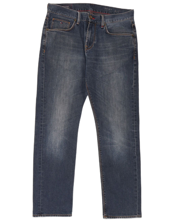 Blugi slim pentru bărbați Tommy Hilfiger W31 L30 bumbac albastru