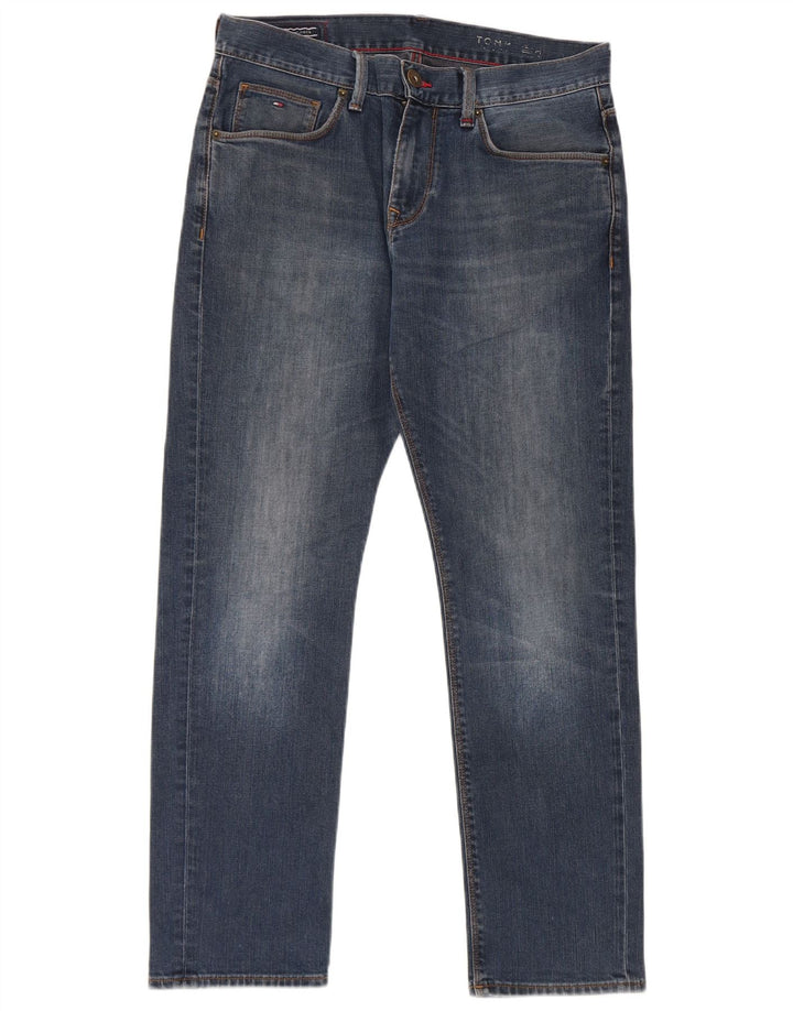 Blugi slim pentru bărbați Tommy Hilfiger W31 L30 bumbac albastru