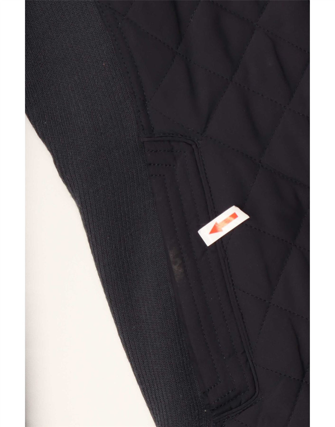 Jachetă matlasată pentru femei Zara UK 10 Small Bleumarin