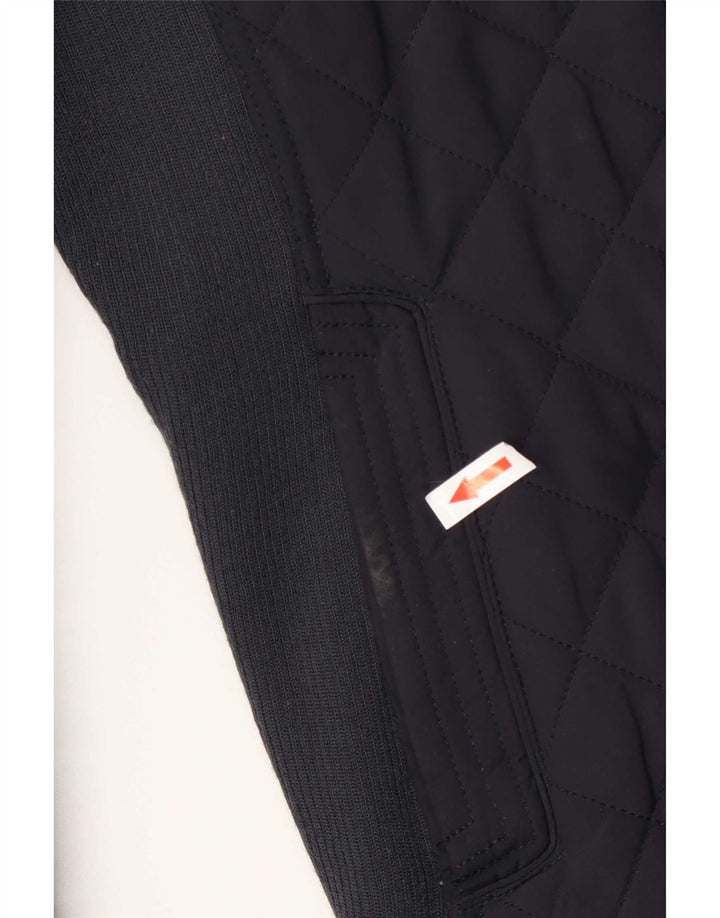 Jachetă matlasată pentru femei Zara UK 10 Small Bleumarin