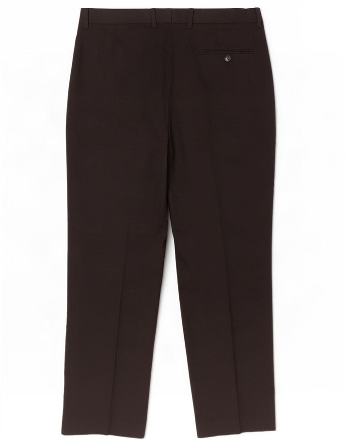 Pantaloni obișnuiți obișnuiți pentru bărbați Marks & Spencer L36 L31 Poliester negru
