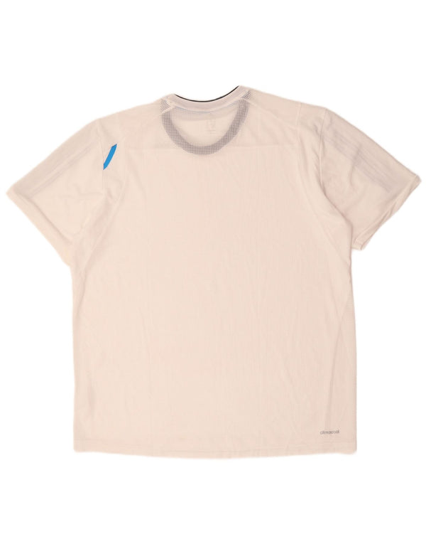 Adidas Mens Climacool T-Shirt Top XL White