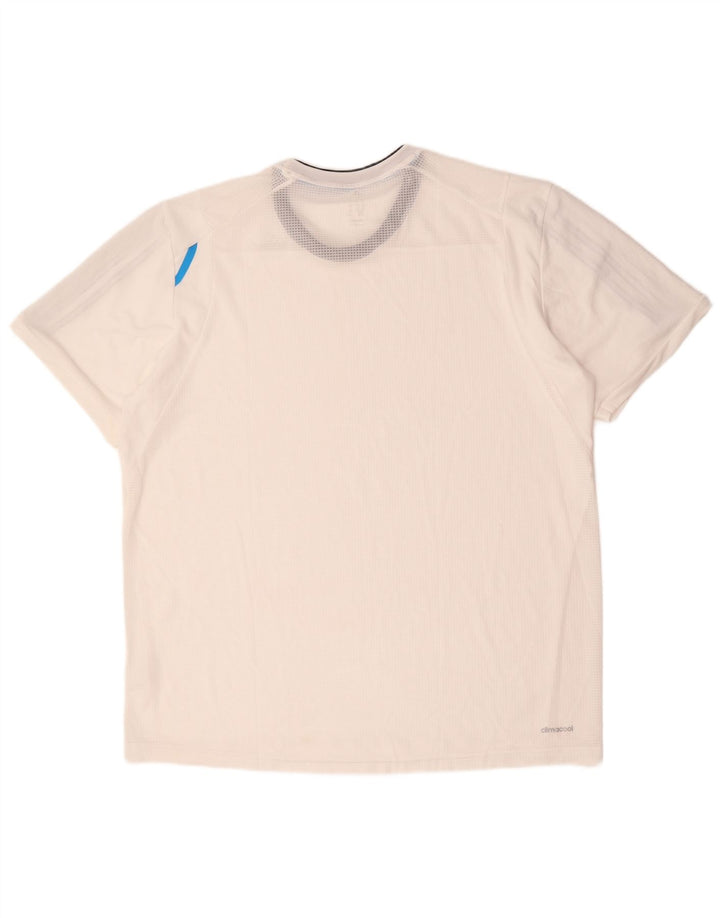 Tricou Adidas Climacool pentru bărbați Top XL Alb