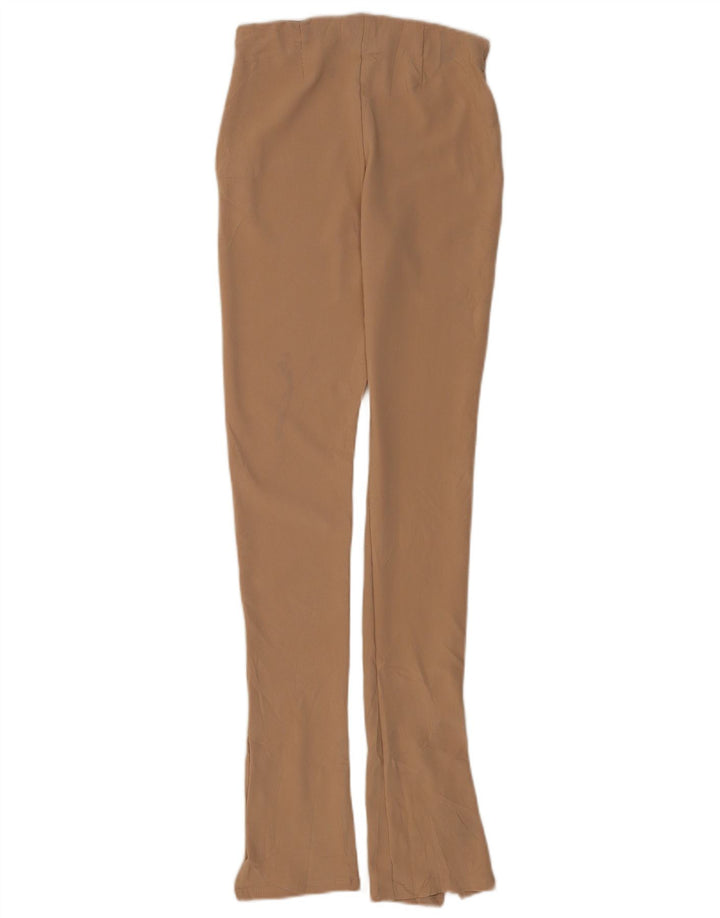 Leggings pentru femei Zara Medium L28 L30 Maro Poliester cu dungi