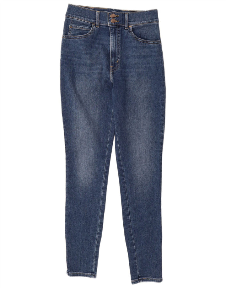 Blugi de damă LEVI'S skinny cu talie înaltă W28 L30 bumbac albastru