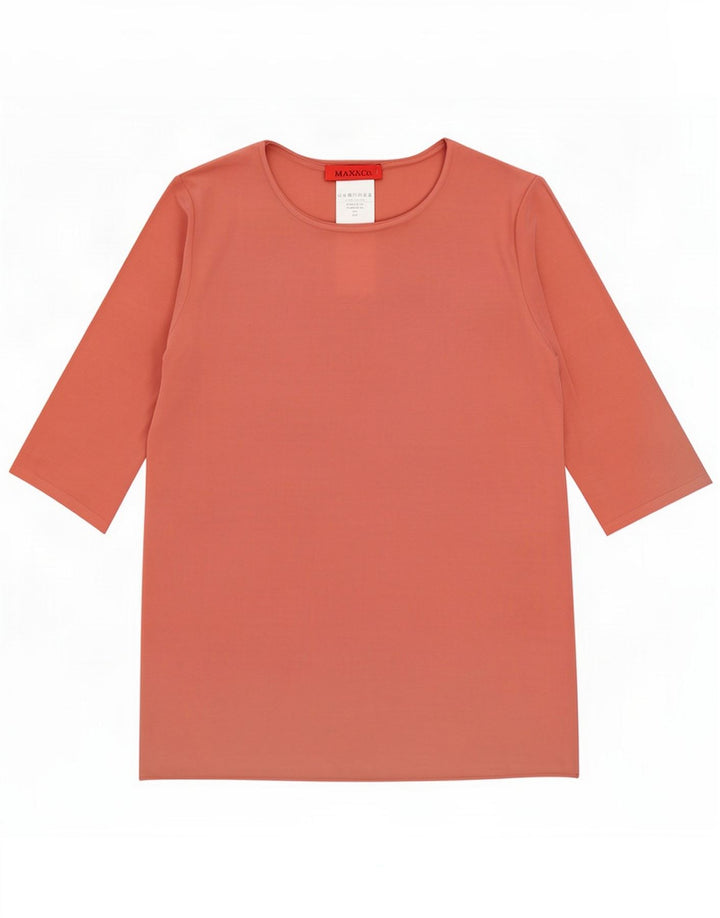 Max & Co. Top pentru femei cu mâneci 3/4 UK 12 Poliester roz mediu