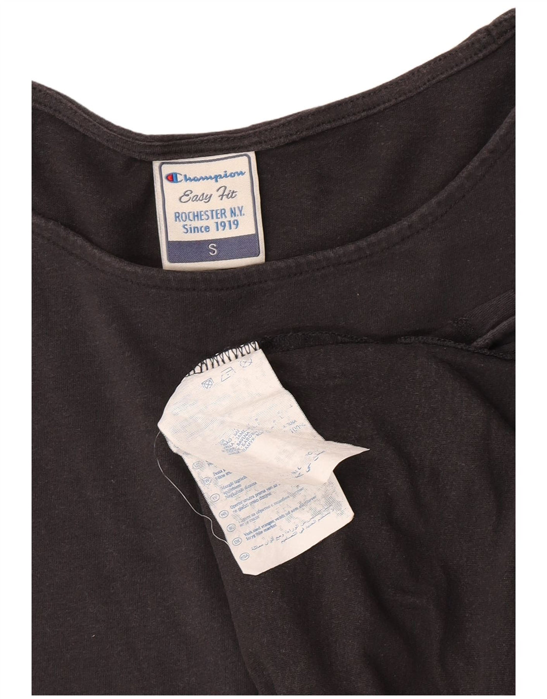Champion pentru femei Easy Fit Top cu mânecă lungă UK 10, bumbac gri mic