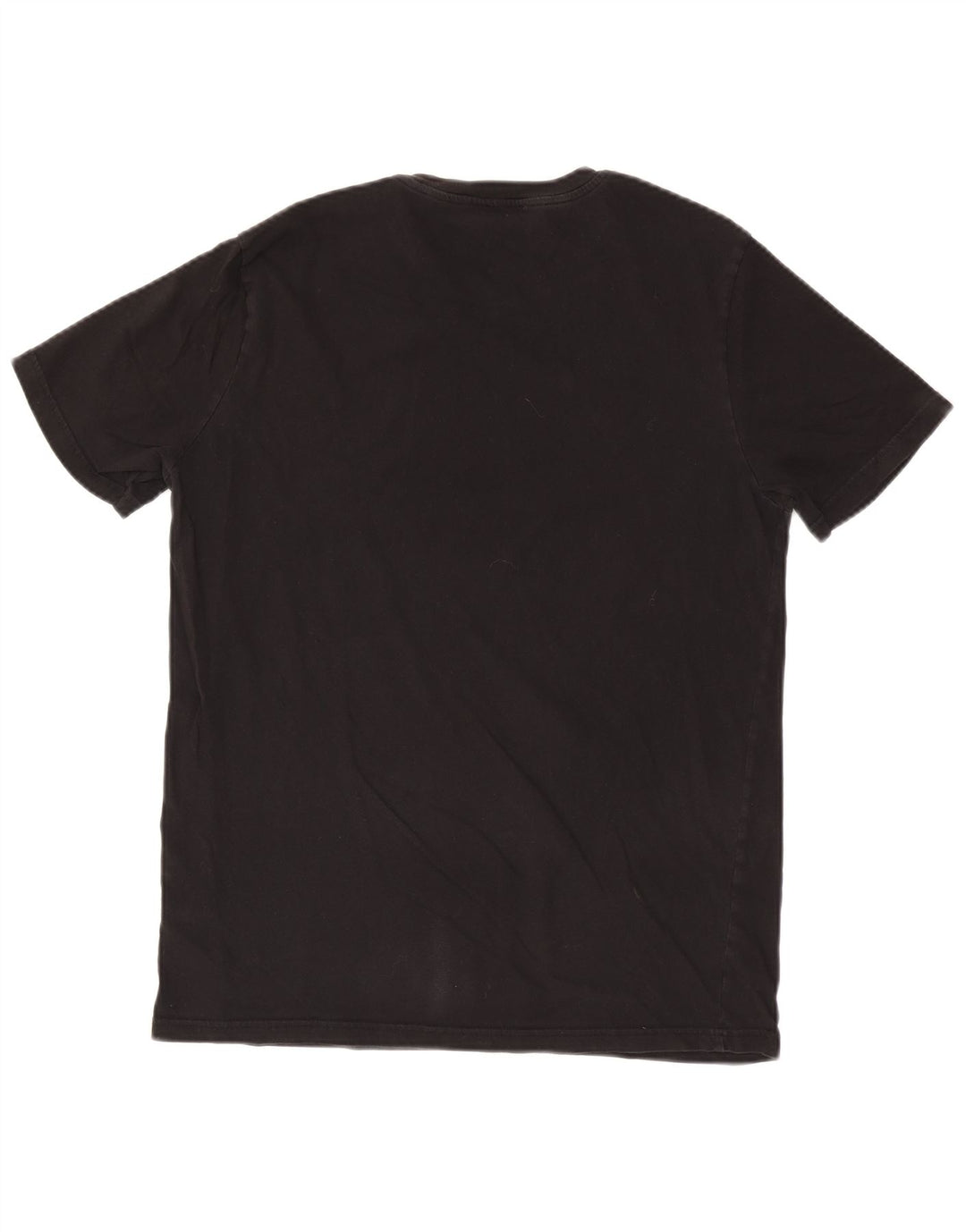 Tricou Benetton pentru bărbați Top mare din bumbac negru