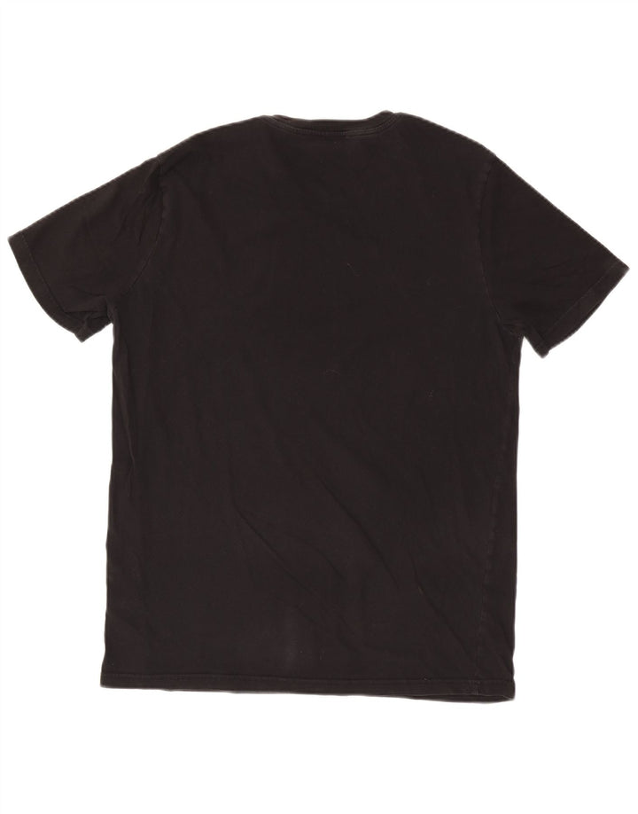 Tricou Benetton pentru bărbați Top mare din bumbac negru