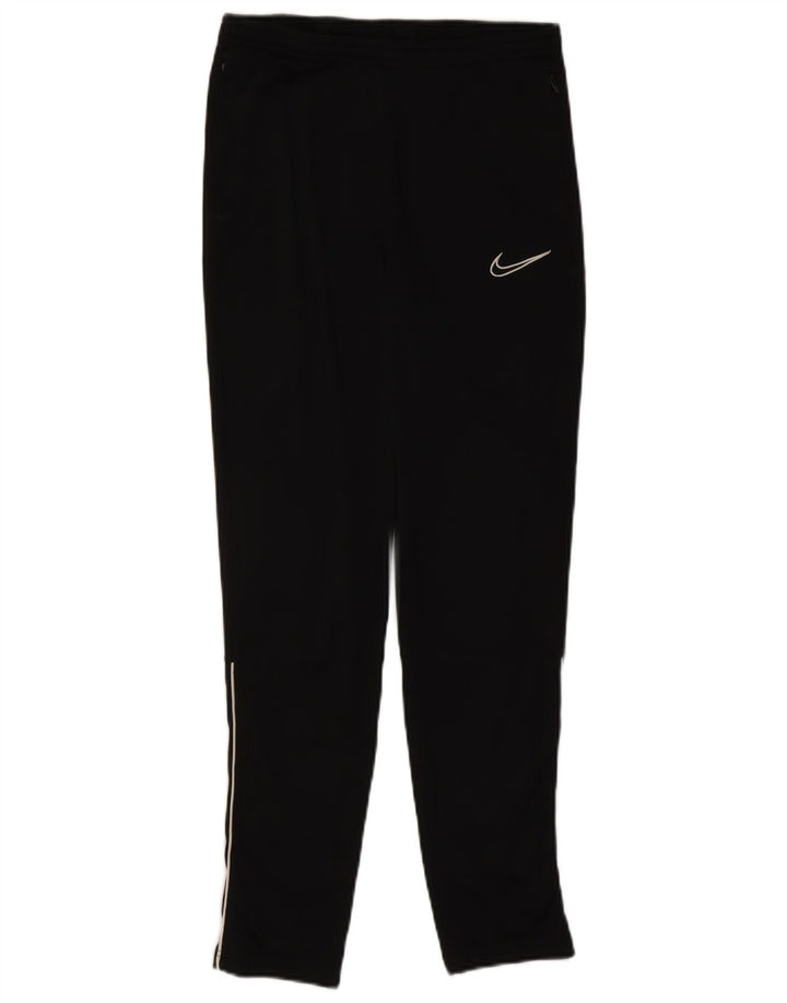 Pantaloni de trening Nike Dri Fit pentru femei UK 12 Poliester mediu negru
