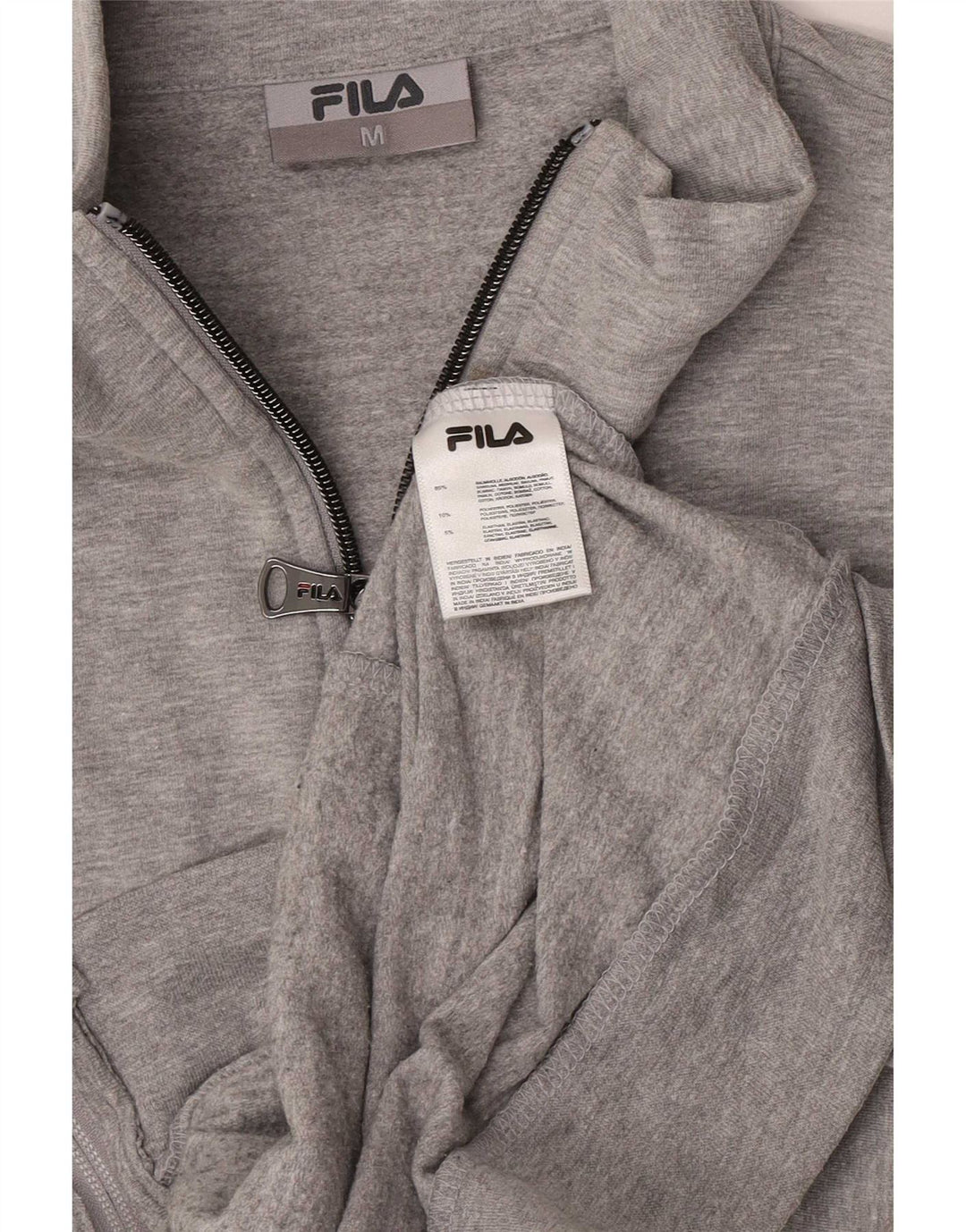 Jachetă de top pentru trening cu grafic pentru femei Fila UK 12 Medium Gri Colorblock
