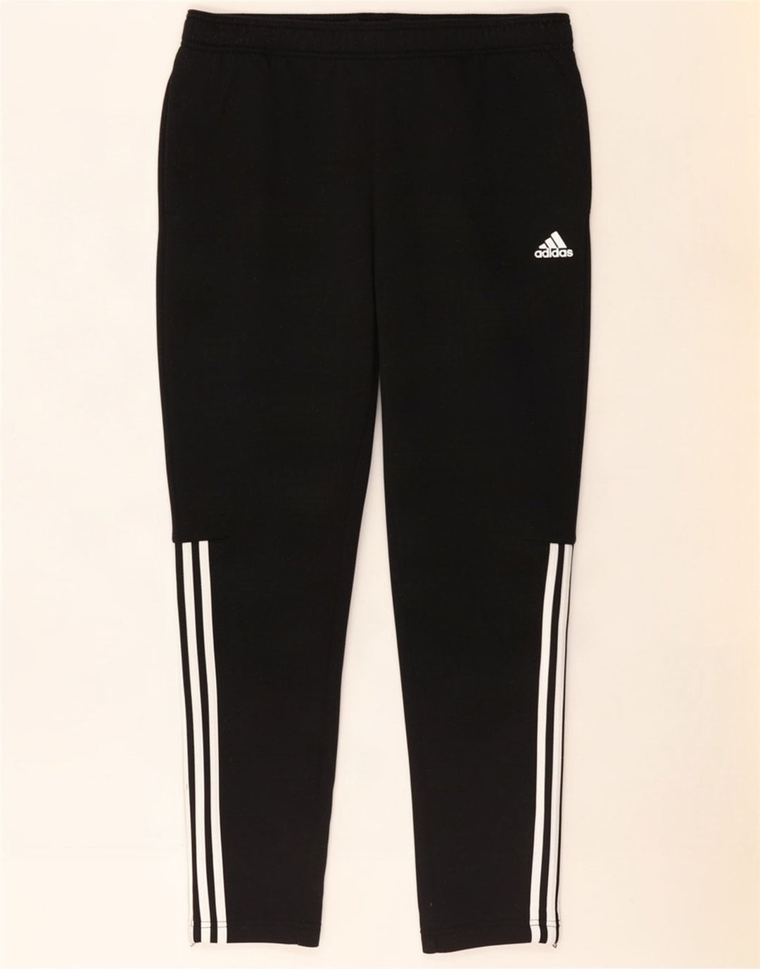 Pantaloni de trening Adidas pentru bărbați, mari, negru, poliester