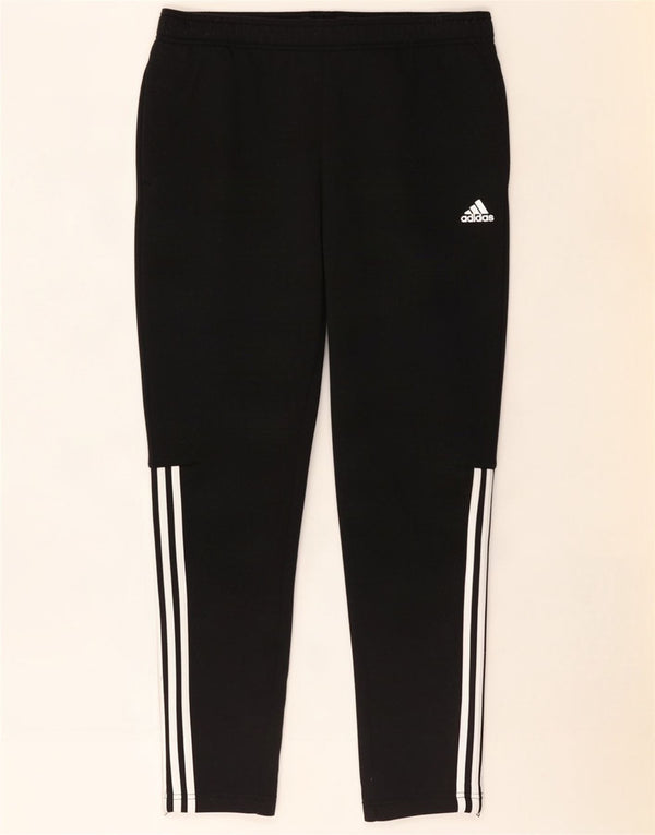 Pantaloni de trening Adidas pentru bărbați, mari, negru, poliester