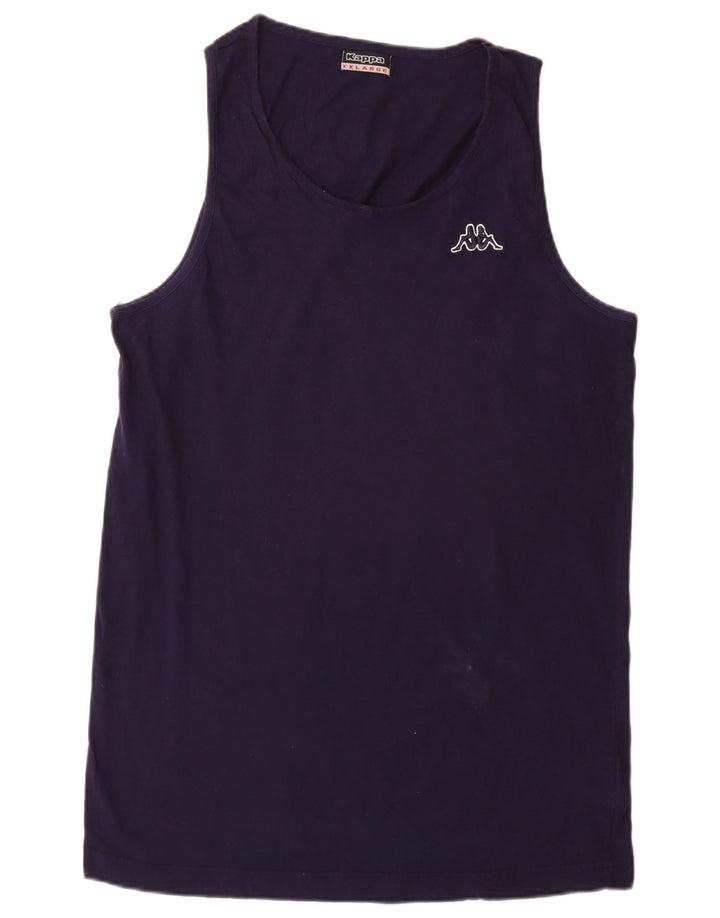 Vestă pentru bărbați Kappa 2XL, bumbac bleumarin