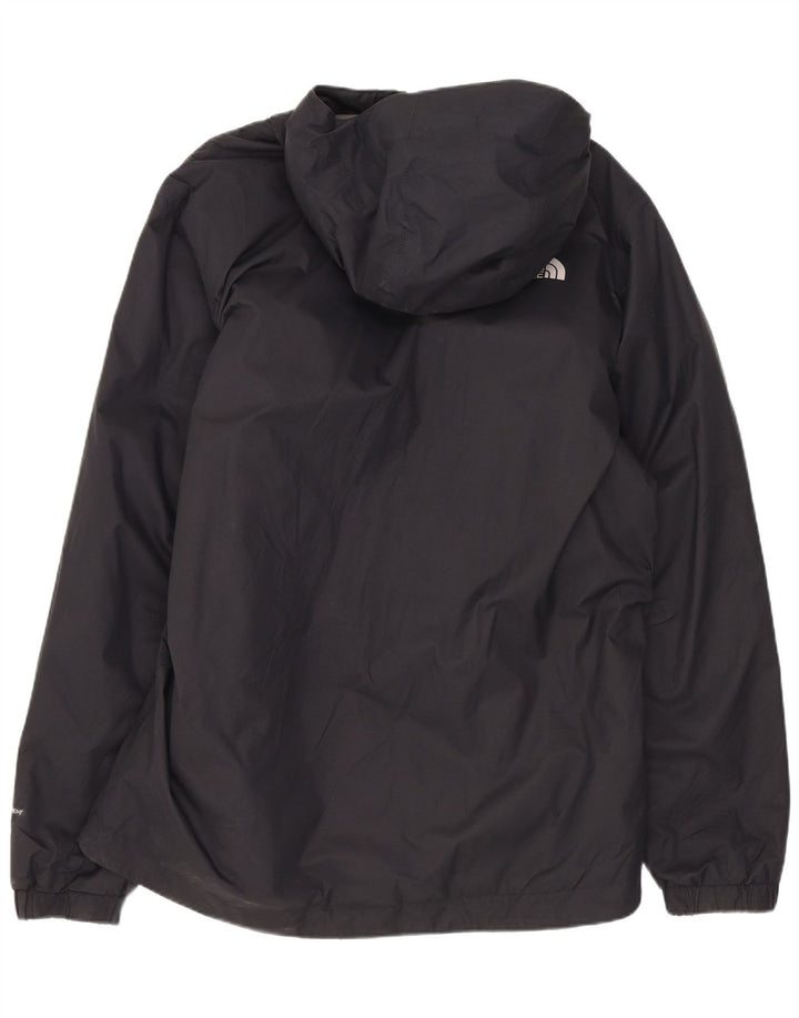 The North Face Mens Hooded Windbreaker Jacket UK 38 Medium Black Polyester