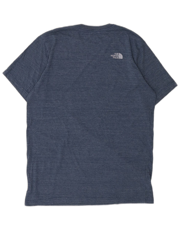 Tricou grafic pentru bărbați The North Face Slim Fit Top Large Blue Flecked