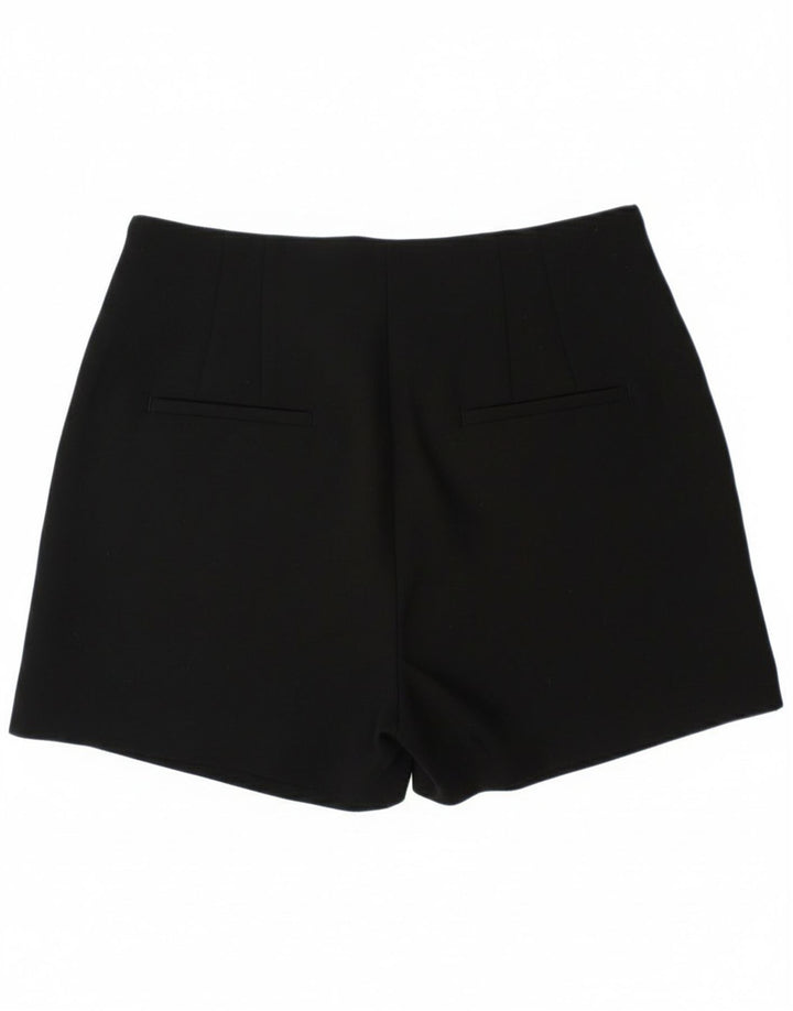 Pantaloni scurți chino pentru femei Zara Medium W28 Poliester negru