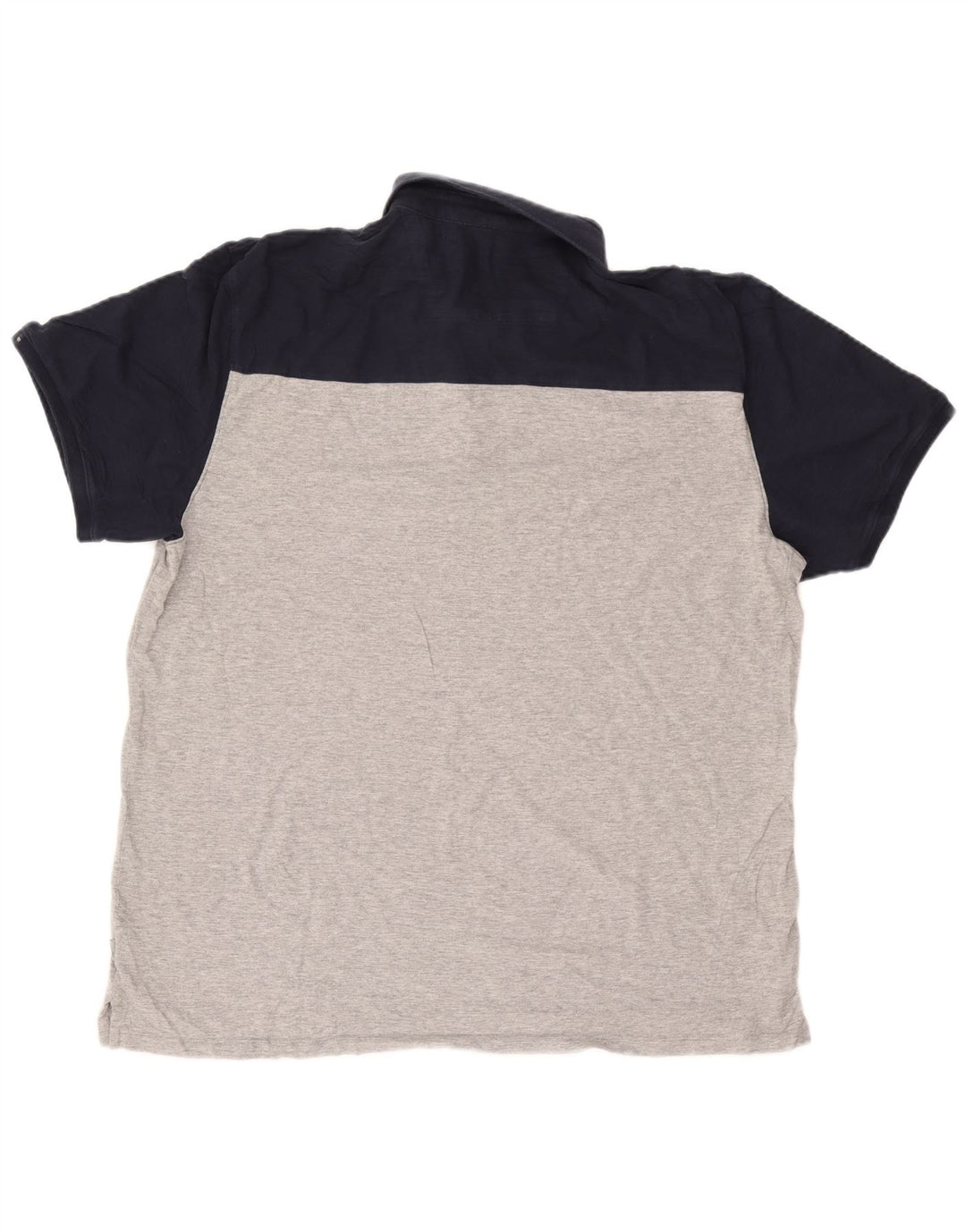 Cămașă polo CALVIN KLEIN pentru bărbați 2XL, bumbac color bloc, gri