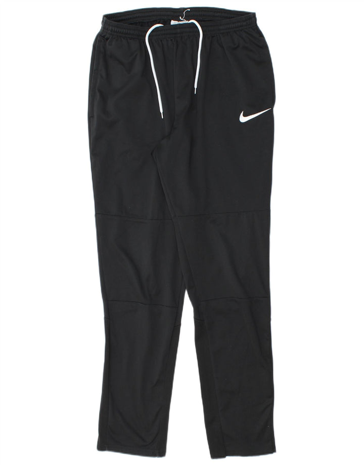 Pantaloni de trening NIKE Dri Fit pentru bărbați, poliester mediu negru