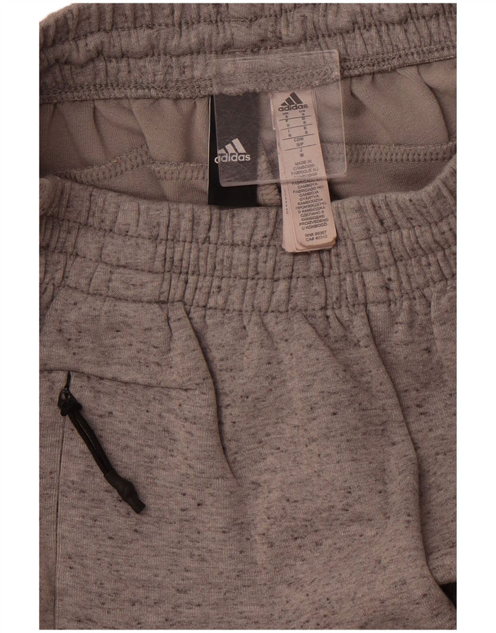 Pantaloni de trening ADIDAS pentru bărbați, bumbac cu pete gri mici