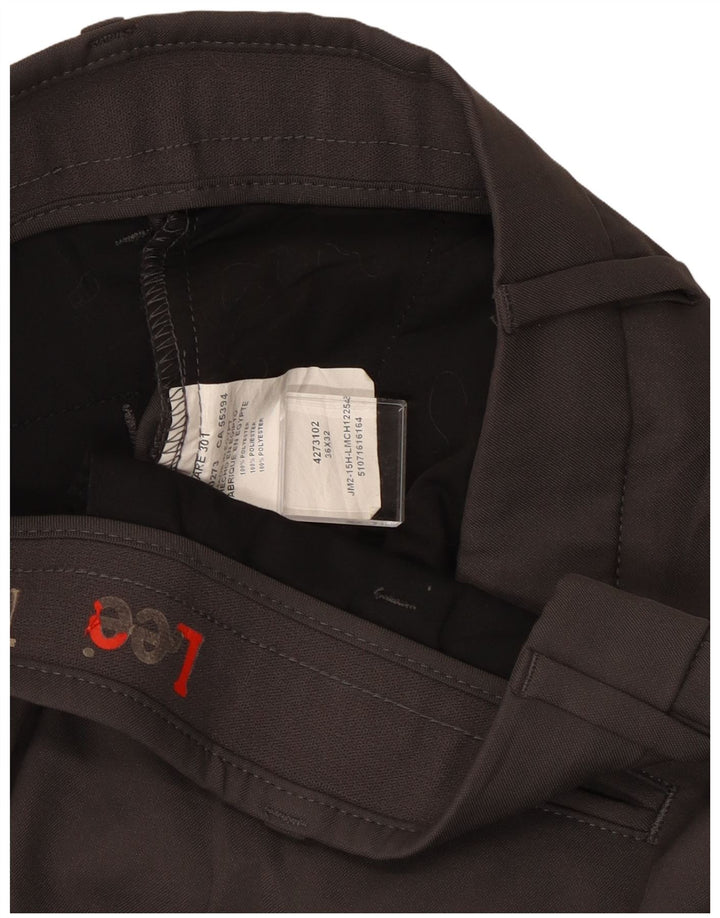 Pantaloni chino drepti de călătorie pentru bărbați LEE L36 L32 poliester gri