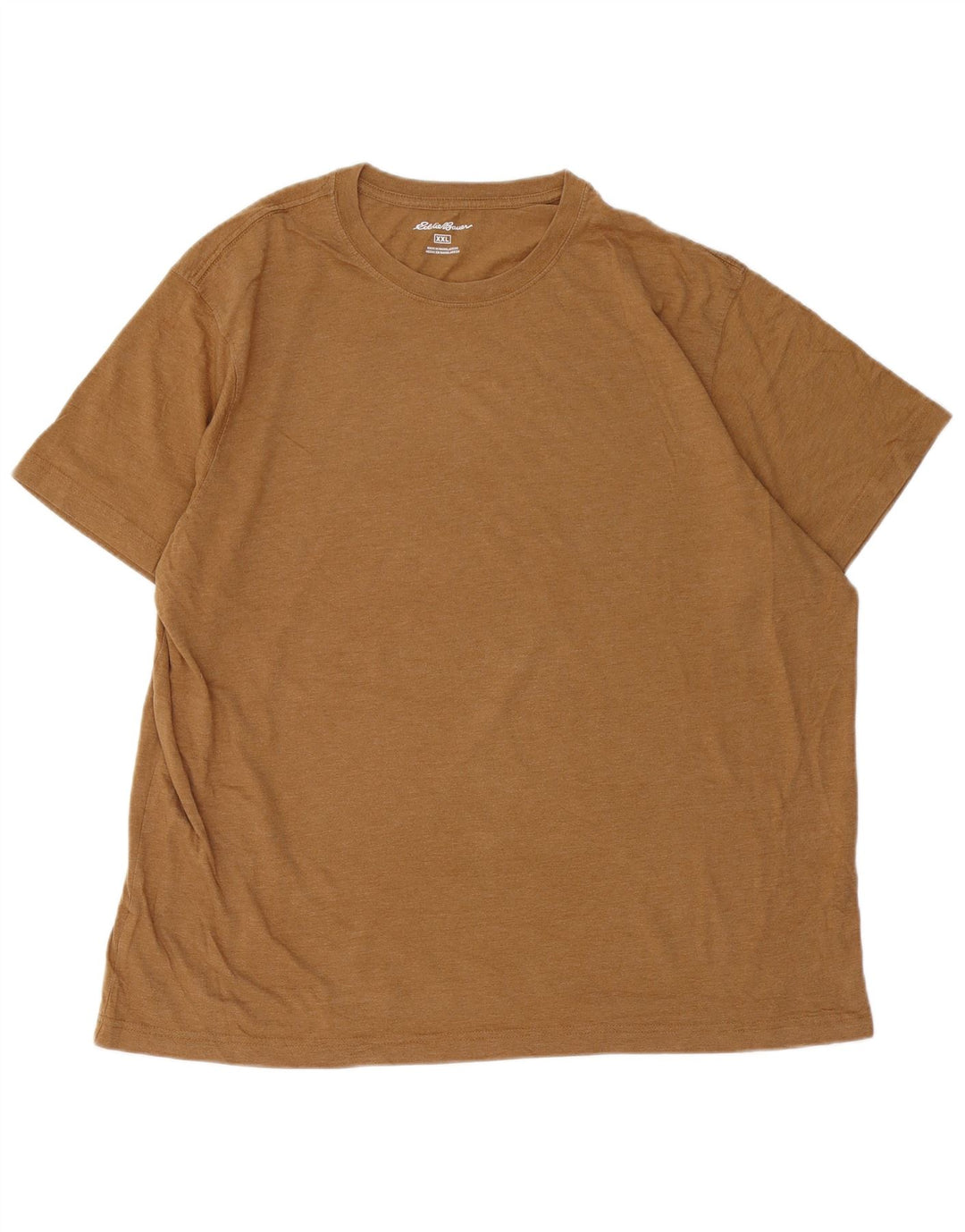 EDDIE BAUER Tricou Bărbați Top 2XL Maro Bumbac