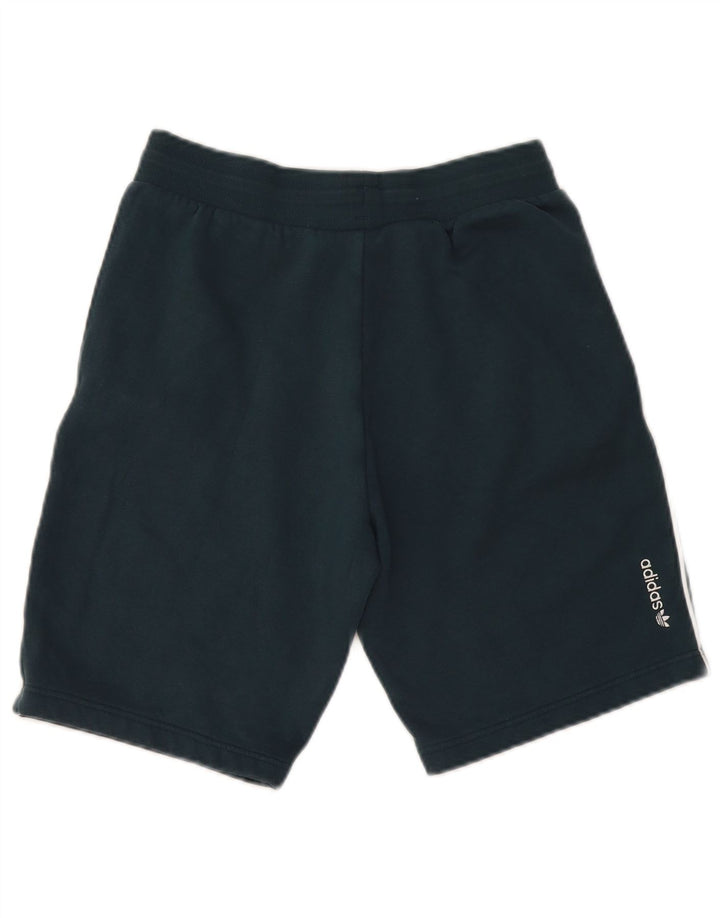 Pantaloni scurți sport pentru băieți ADIDAS 13-14 ani Poliester verde