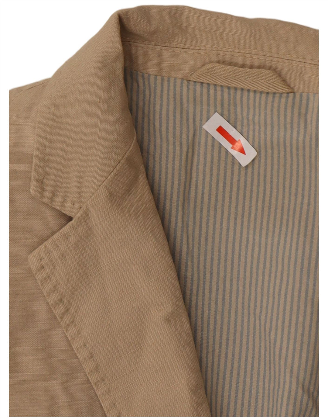 Massimo Dutti Jachetă pentru bărbați cu 2 nasturi EU 48 Bumbac Bej Mediu