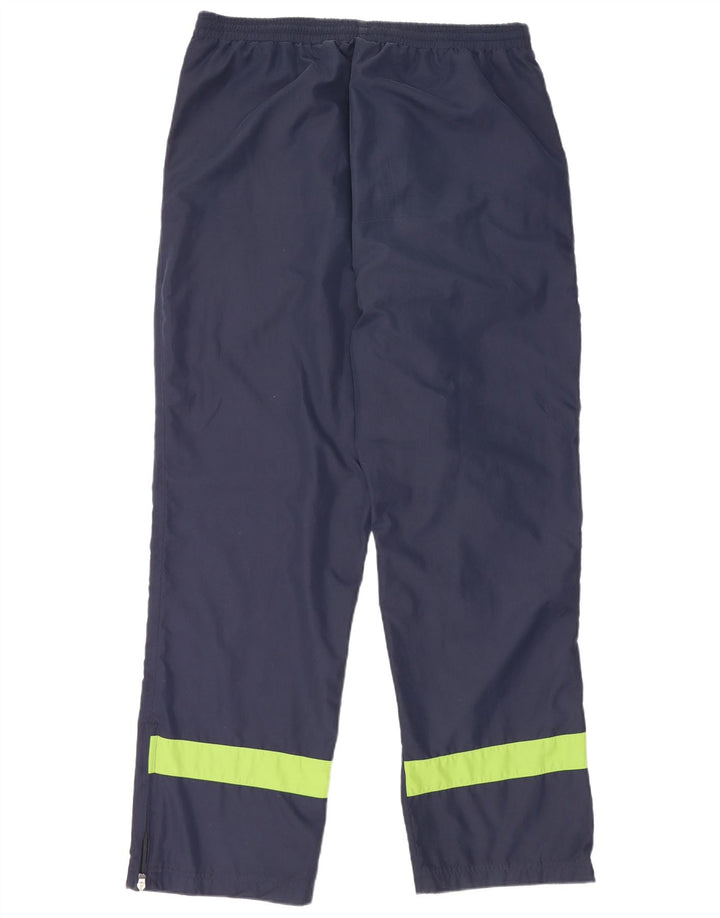 Pantaloni impermeabili pentru bărbați Fila XL bleumarin din poliester color bloc