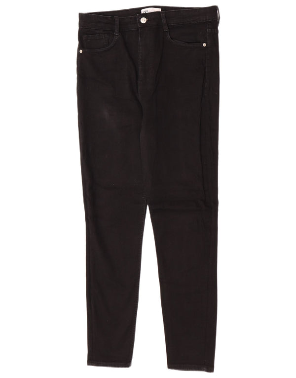 Blugi skinny de damă Zara EU 44 XL W34 L27 bumbac negru