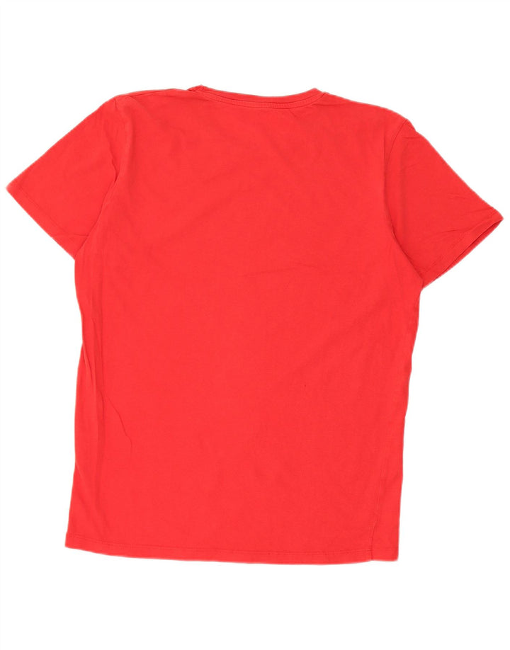 Tricou Jack & Jones pentru bărbați Top din bumbac roșu mediu