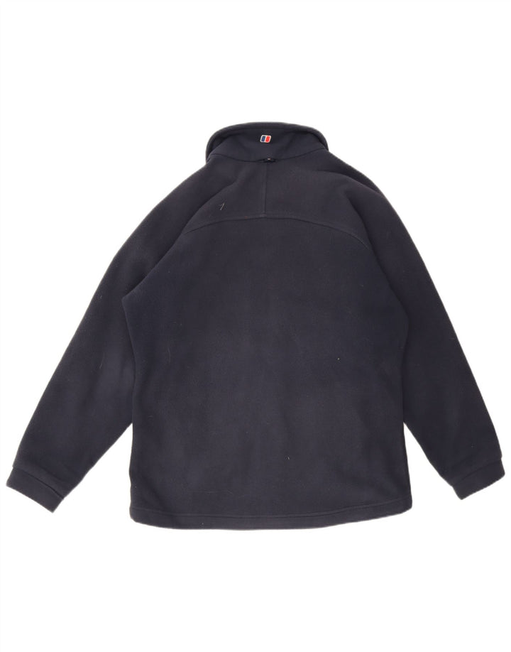 Jachetă din lână pentru femei Berghaus UK 14 mare, albastru bleumarin, poliester