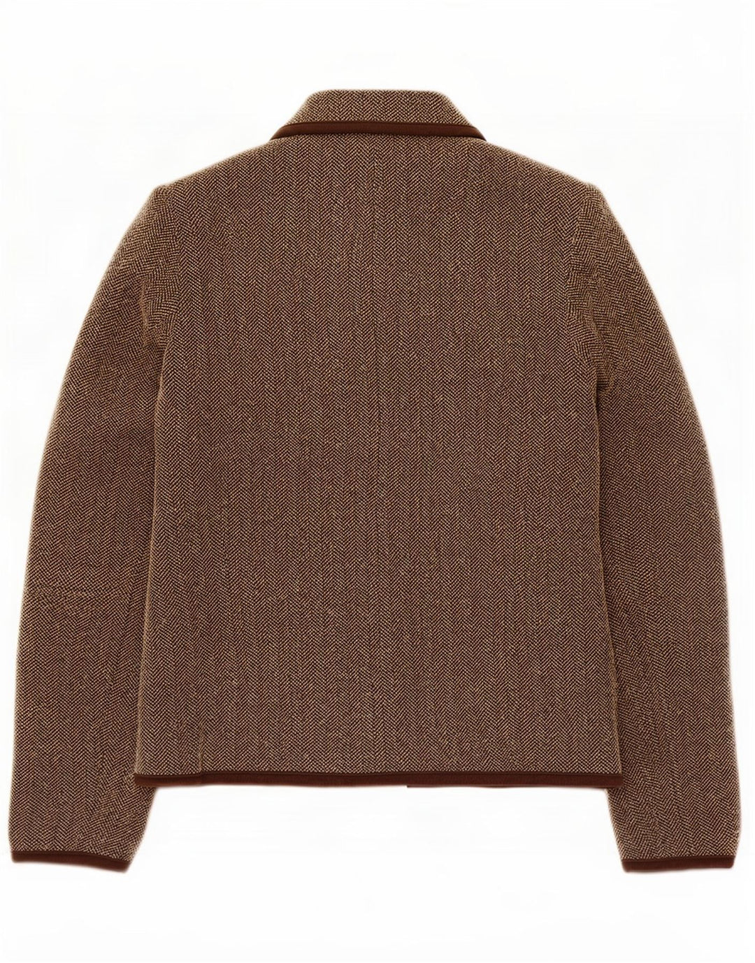 Jachetă pentru femei Marks & Spencer UK 10 Small Brown Herringbone