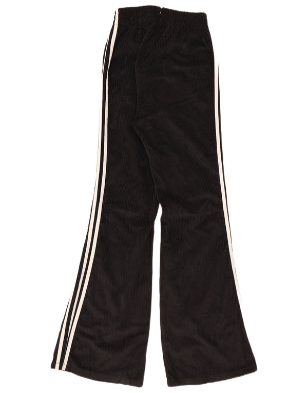 Adidas Womens Tracksuit Trousers UK 6 XS  Black Polyester