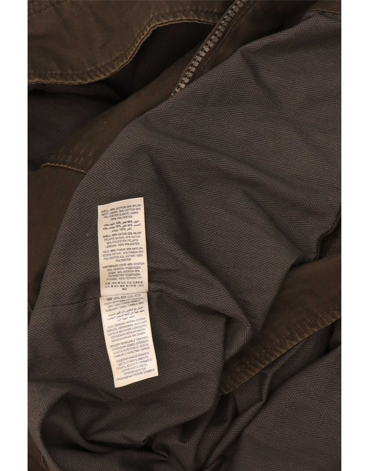 Jachetă pentru bărbați John Rocha UK 38 Medium Khaki Bumbac