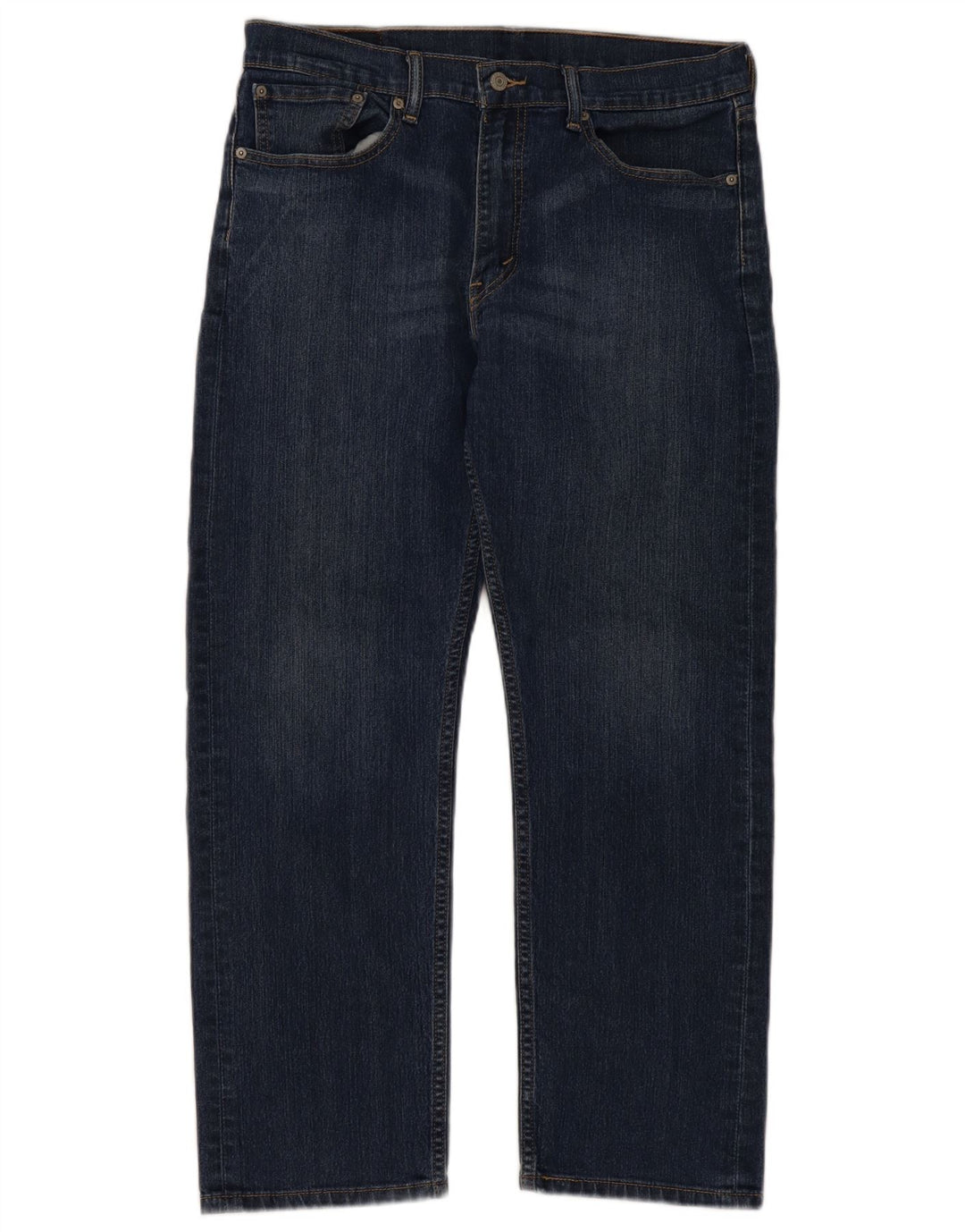 Blugi drepti pentru bărbați Levi's 505 W34 L30 Bumbac albastru