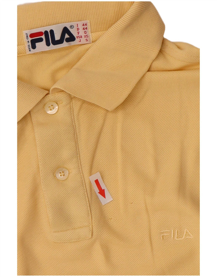 Tricou Polo Fila Bărbați XS Galben