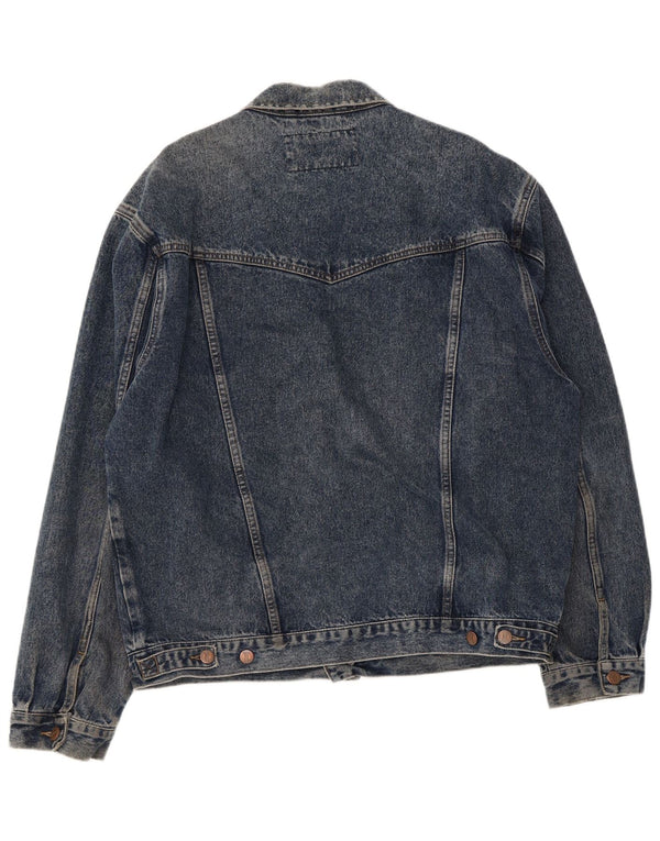 Jachetă de blugi pentru bărbați Wrangler UK 42 XL Bumbac albastru