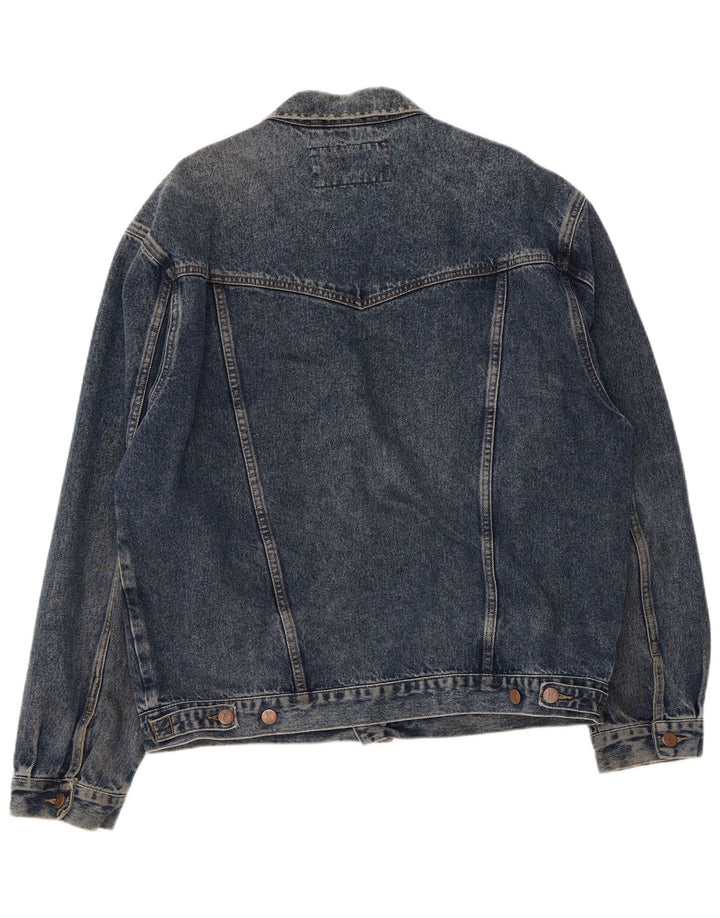 Jachetă de blugi pentru bărbați Wrangler UK 42 XL Bumbac albastru