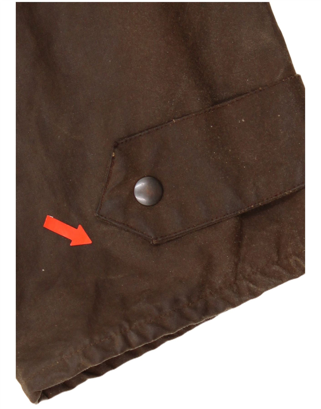 Pardesiu vintage pentru bărbați din bumbac cerat UK 40 mare maro