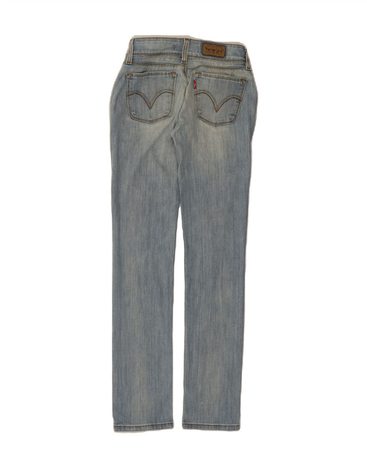 LEVI'S Womens 571 Slim Jeans W26 L32 Blue Cotton Vintage Levi's and Second-Hand Levi's from Messina Hembry 