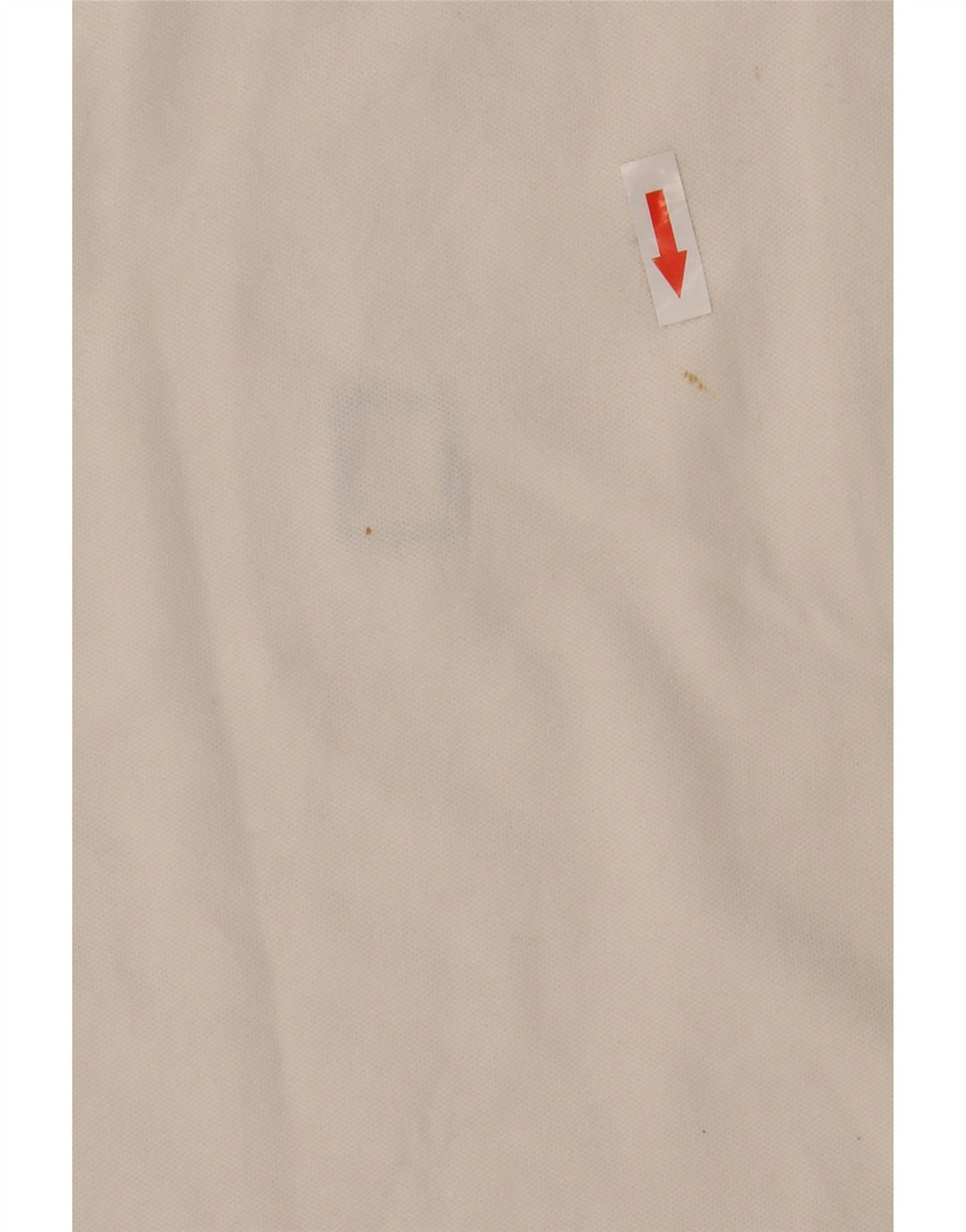 Tricou polo pentru bărbați Refrigiwear, mic, alb, din bumbac color bloc