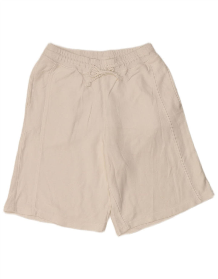 Pantaloni scurți sport pentru bărbați Zara mici, alb, bumbac
