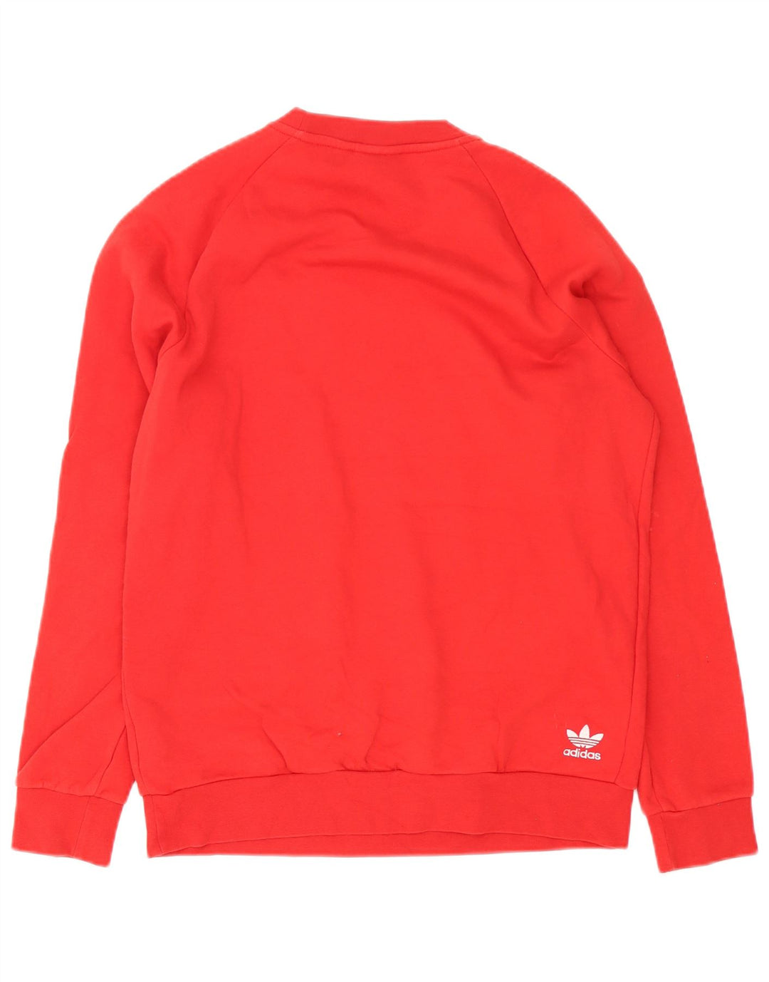 Hanorac grafic pentru bărbați Adidas Jumper mic, roșu, bumbac