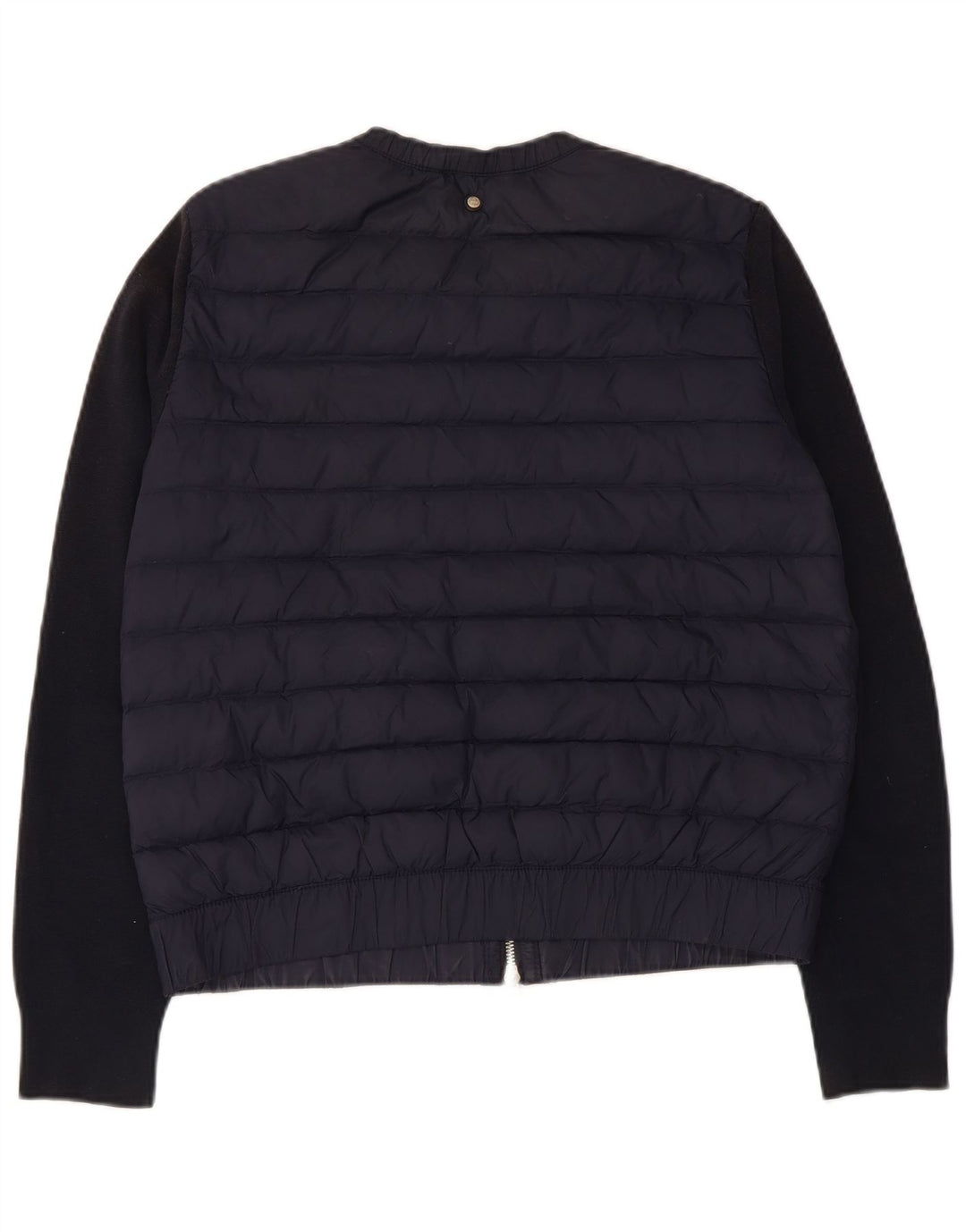 Jachetă căptușită pentru femei Massimo Dutti UK 14 Medium Navy Blue Marine