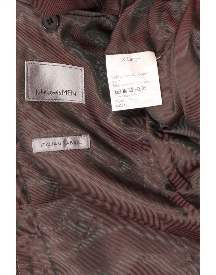 Pardesiu pentru bărbați John Lewis UK 42 XL bumbac bleumarin