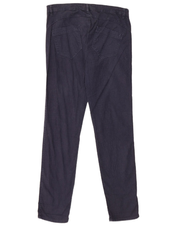 Pantaloni chino skinny pentru femei Zara EU 44 XL W34 L29 Bleumarin