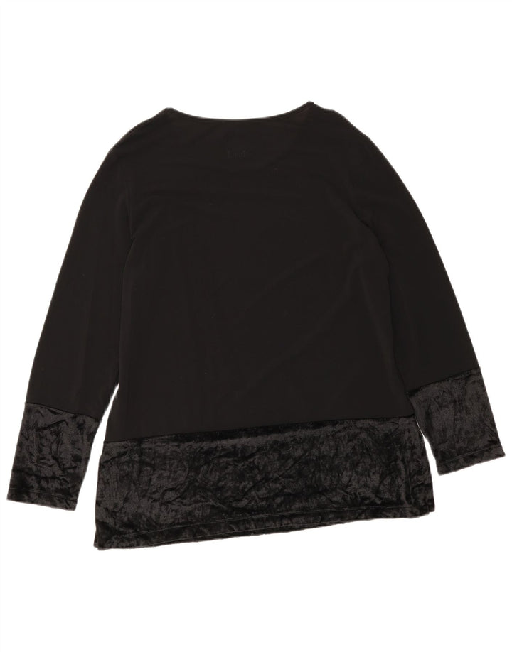 Top pentru femei Joop cu mânecă lungă IT 46 Large Black Viscose